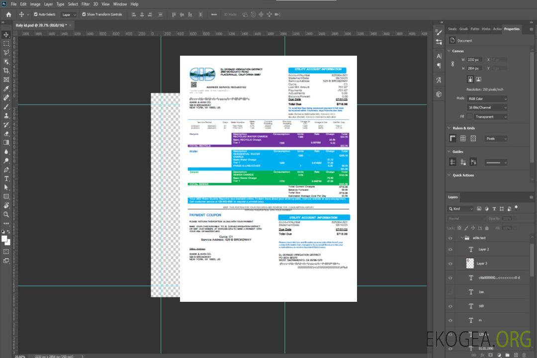 Projet de loi sur les services publics du district d'irrigation d'El Dorado, SCR template Projet de loi sur les services publics du district d'irrigation d'El Dorado, SCR template